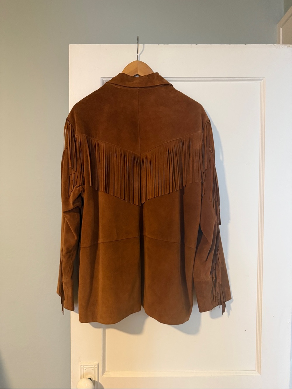 Excellent condition Vintage fringe suede jacket medium nili lotan - Picture 4 of 5
